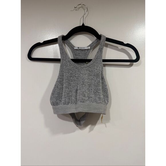 Alexander wang size XS gray cropped tank top bra